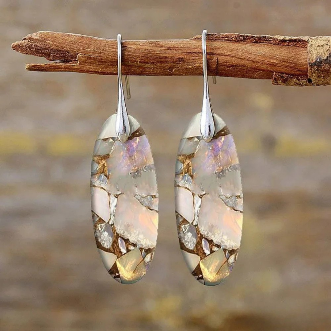 VINTAGE EARRINGS | GENUINE NATURAL STONES