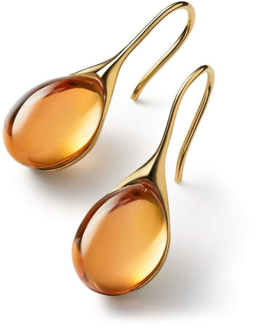 CRYSTAL DROP EARRINGS | SPARKLING DESIGN, ELEGANT COMBINATION