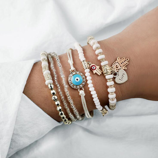 HAMSA BRACELET BUNDLE | PROTECTION & STYLE